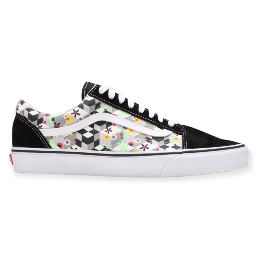VANS | Old Skool Checker Cube in Black/True White